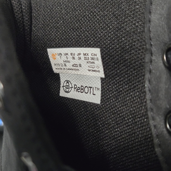 Timberland Sky 6" Lace-up Boots Womens 7 Black Nubuck - Picture 11 of 13